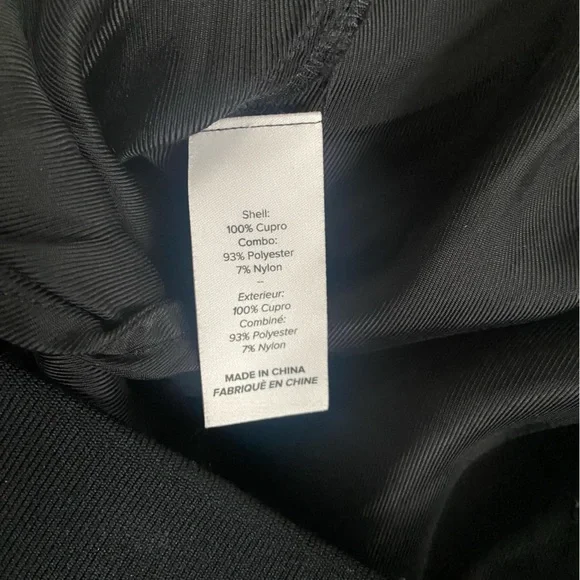 CINQ A SEPT Giles Cargo Pants Medium Black Cupro Elasticized Waist EUC - Picture 5 of 10